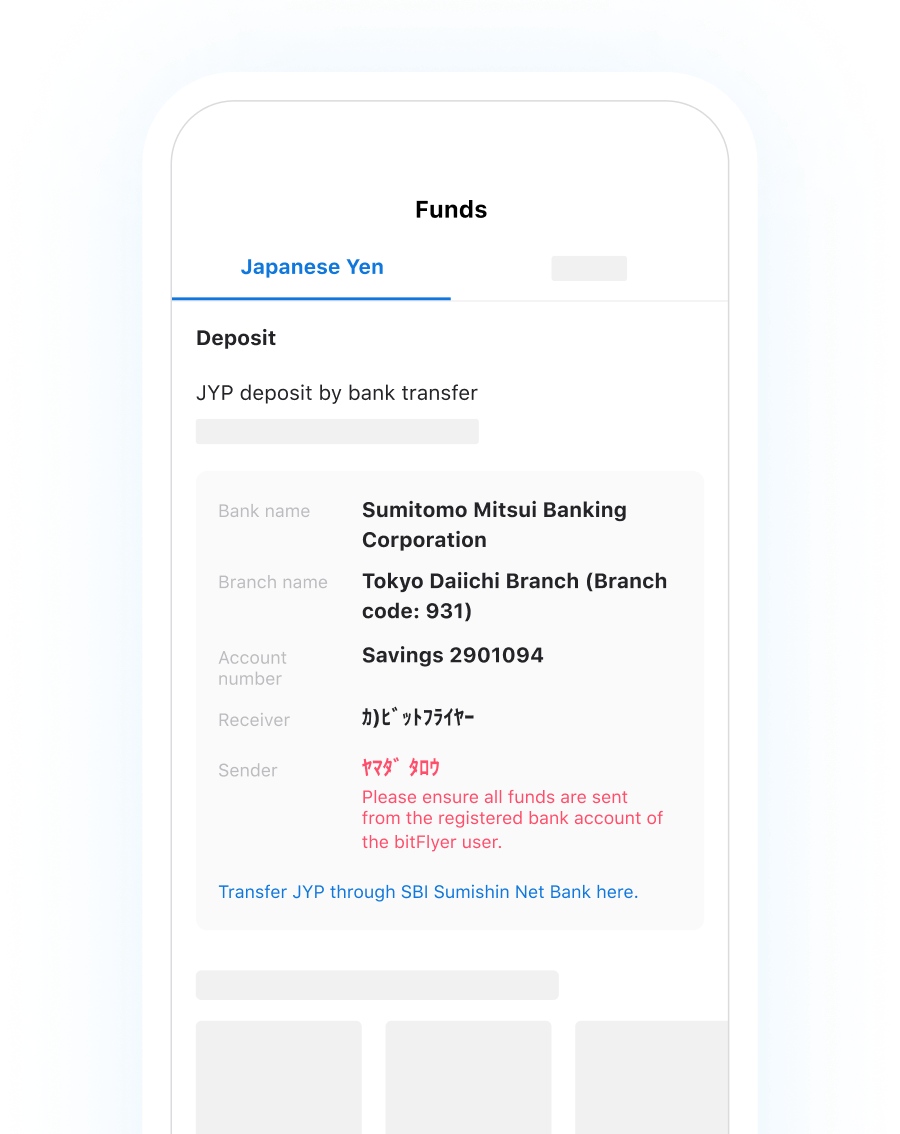 bitflyer use bank account to buy cryptocurrency